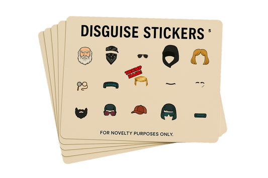 Disguise Expansion Set #5 - Trump Hair, God, Prince Vespa Hair, Lady Cybercore, Unibrow, Thugged Out Bandana, Hats & more