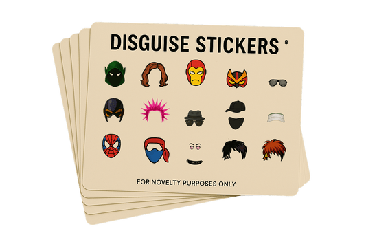 Disguise Expansion Set #8 - Elf, Locks, Punk/Emo Styles, Superhero Masks, Hats, Visors, Bandanas & more